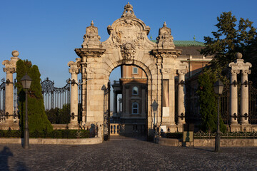Corvinus Gate In Budapest