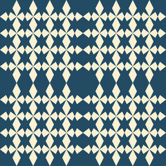 Abstract seamless geometric pattern of arrows and diagonals. Vector illustration