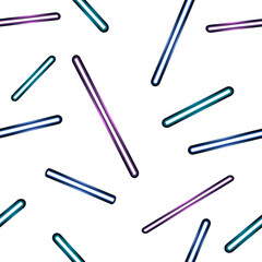 Seamless background with abstract halogen elements