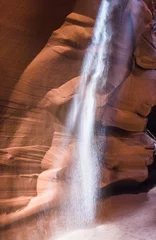 Deurstickers Antelope Canyon and ray of light © Fyle
