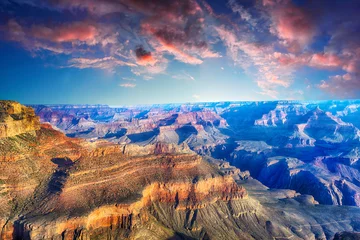 Fotobehang Grand Canyon at sunrise time © Fyle