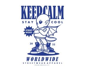 Retro Poster Graphic Design for T shirt Street Wear and Urban Style