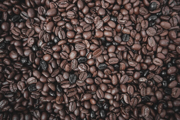 roasted coffee beans, food and drink