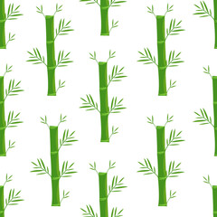 Bamboo seamless pattern Vector illustration, Creative kids for fabric, wrapping, textile, wallpaper, apparel.