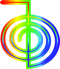 Cho Ku Rei is the first and main symbol of Reiki, often used in practices. Responsible for opening the source of energy, access to Reiki energy