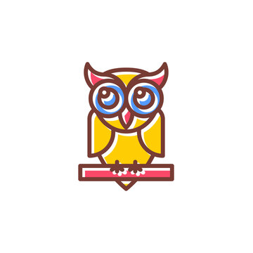 Wisdom icon in vector. Logotype