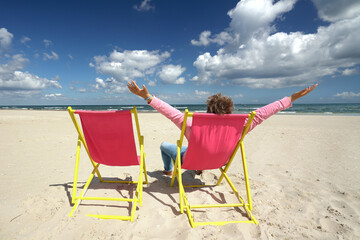 Lebensfreude am Meer