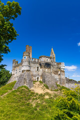 Fototapeta na wymiar Chateau du Plessis Mace, Pays de la Loire, France