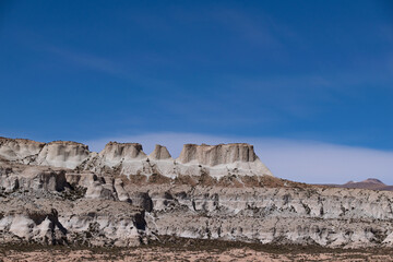 volcanic rocks strata of miocene age in the andean cordillera of north Chile (Toconce, Antofagasta...
