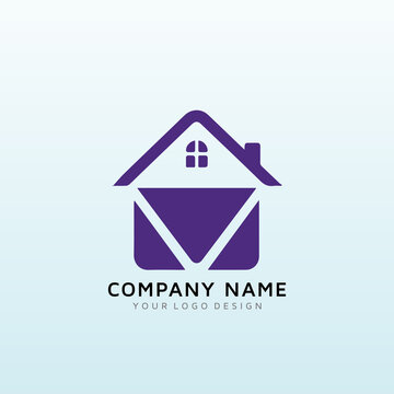 Logo For Property Tax Company Helping People Lower Their Taxes Letter M