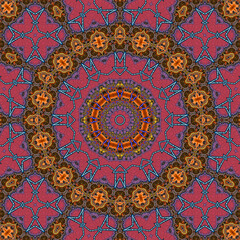 3d effect - abstract polygonal fractal graphic