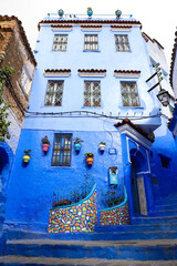 Street in Chefchaouen, Morocco