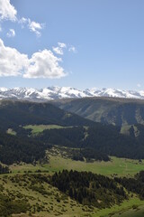 landscape with clouds