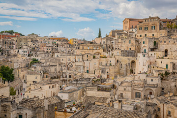 Fototapeta na wymiar Matera is a city in the region of Basilicata, in Southern Italy.