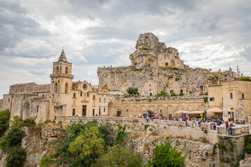 Fototapeta premium Matera is a city in the region of Basilicata, in Southern Italy.