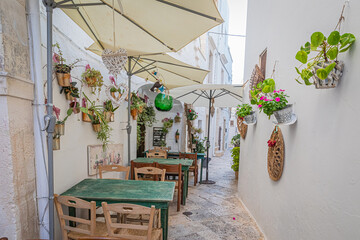 Locorotondo is a town and municipality of the Metropolitan City of Bari, Apulia, southern Italy.