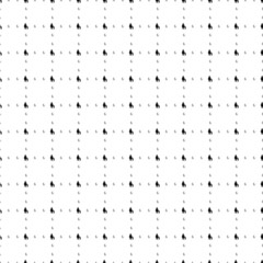 Square seamless background pattern from black woman with child symbols are different sizes and opacity. The pattern is evenly filled. Vector illustration on white background