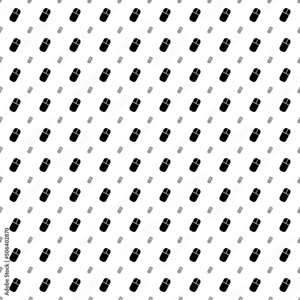 Poster square seamless background pattern from geometric shapes are different sizes and opacity. the patter