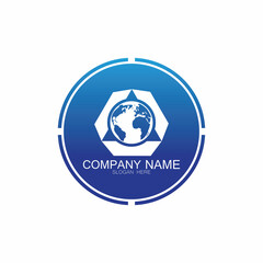 World logo designs vector icon