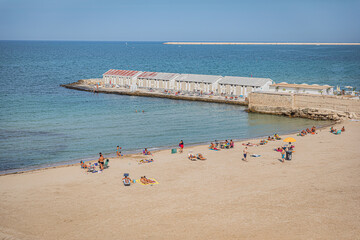 Obraz premium Bari is the capital city of the Metropolitan City of Bari and of the Apulia region, on the Adriatic Sea, southern Italy.