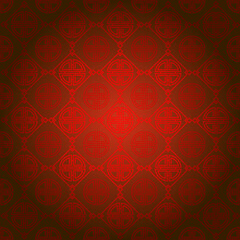 Red light traditional oriental Chinese Pattern Background.