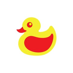 duck logo icon design vector