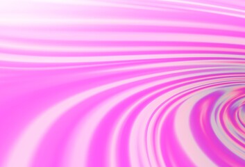 Fototapeta premium Light Pink vector pattern with curved circles.