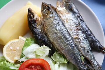 ポルトガル料理で有名なイワシのグリル