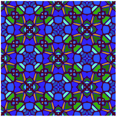 Floral vintage background with repeat patterns.Perfect for fashion, textile design, cute themed fabric, on wall paper, wrapping paper, fabrics and home decor.Seamless abstract multicolor pattern.