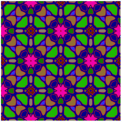 Floral vintage background with repeat patterns.Perfect for fashion, textile design, cute themed fabric, on wall paper, wrapping paper, fabrics and home decor.Seamless abstract multicolor pattern.