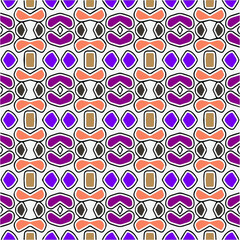 Floral vintage background with repeat patterns.Perfect for fashion, textile design, cute themed fabric, on wall paper, wrapping paper, fabrics and home decor.Seamless abstract multicolor pattern.