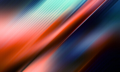 Abstract background in orange, blue and black colors