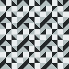 Geometric seamless patterns. Abstract geometric graphic design print 3d cubes pattern. Seamless geometric cubes pattern.