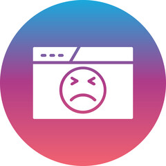 Angry Face Icon 