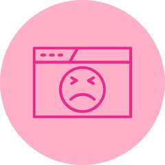 Angry Face Icon 
