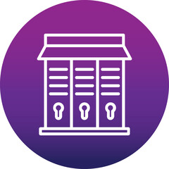 Lockers Icon 