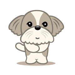 シーズー　出迎え