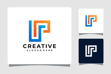 Letter U P Logo Template Design Inspiration