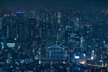The streets of Tokyo Japan at Night