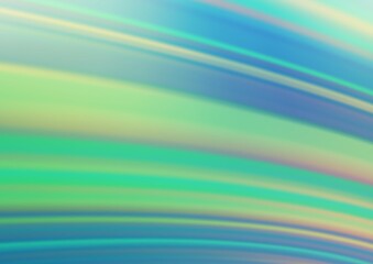 Light Blue, Green vector blurred bright pattern.