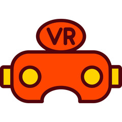 Virtual Reality Glasses Icon 