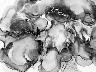 Chic Water Glitter. Mineral Stone Texture. Rough
