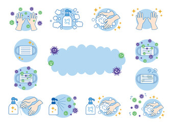 ウィルスや菌の予防セット