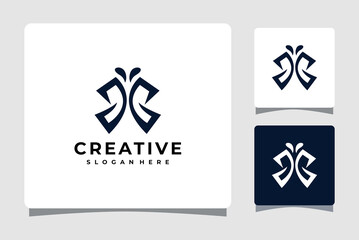 Butterfly Logo Template Design Inspiration
