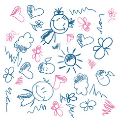 pattern with flowers