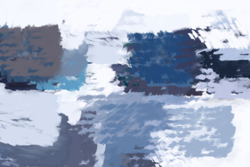 watercolor brush strokes, beautiful blue-blue background, abstraction