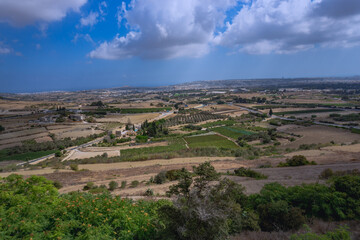 Fototapeta na wymiar view of the countryside in Mdina