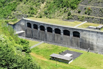 ダム,奈良県,日本の風景,湖,河川