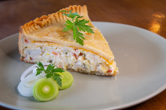 Torta de alho poro 
