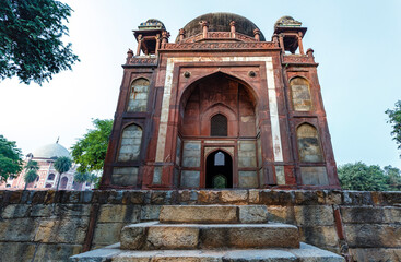 Babur's Tomb at Humayun's Tomb complex in Delhi, India, Asia